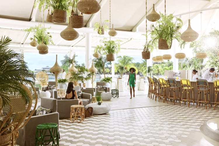 Palm Court interior dining